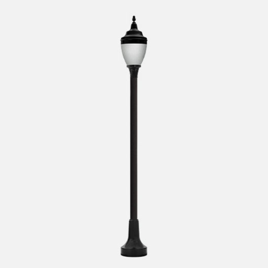 Traditional complete light poles