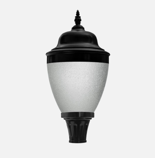 A post top lighting fixture